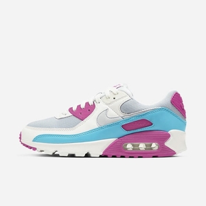 Chaussure De Tennis Nike Air Max 90 Grise 2091-487 Football Grey/Summit White/Fire Pink/Football Grey Femme | IQI-05909547